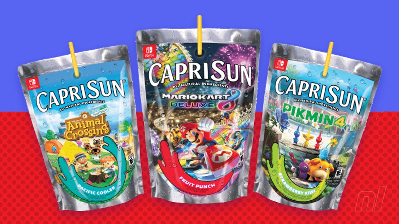 Random: Nintendo Teams Up With Capri Sun To Slurp To Win Switch