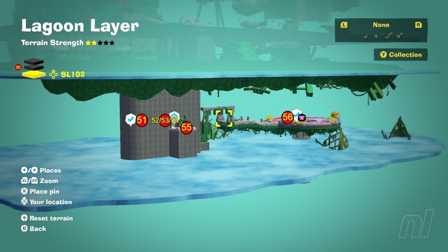 Lagoon Layer SL102 Banandium Gem Map