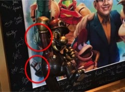 Reggie (Kind Of) Reveals The Secret Character In His Signed Retro Studios Artwork