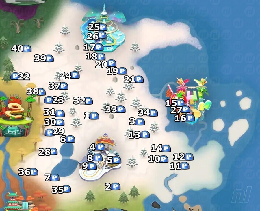 Snow Region Map