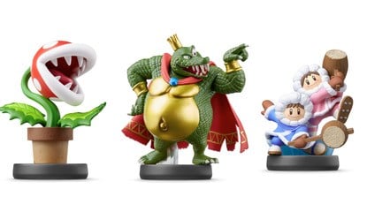 Piranha Plant, King K. Rool And Ice Climbers amiibo Are Now Up For Pre-Order From Nintendo UK Store