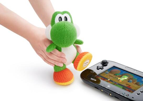 Mega Yarn Yoshi amiibo Stampedes onto Shelves this November