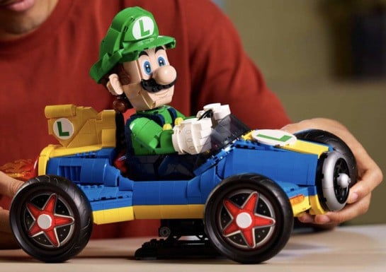 18+ Lego Mario Kart Set Starring Luigi Is Now Available For Pre-Order
