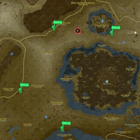 Zelda: Tears Of The Kingdom: All Hudson Sign Locations - How To Support ...