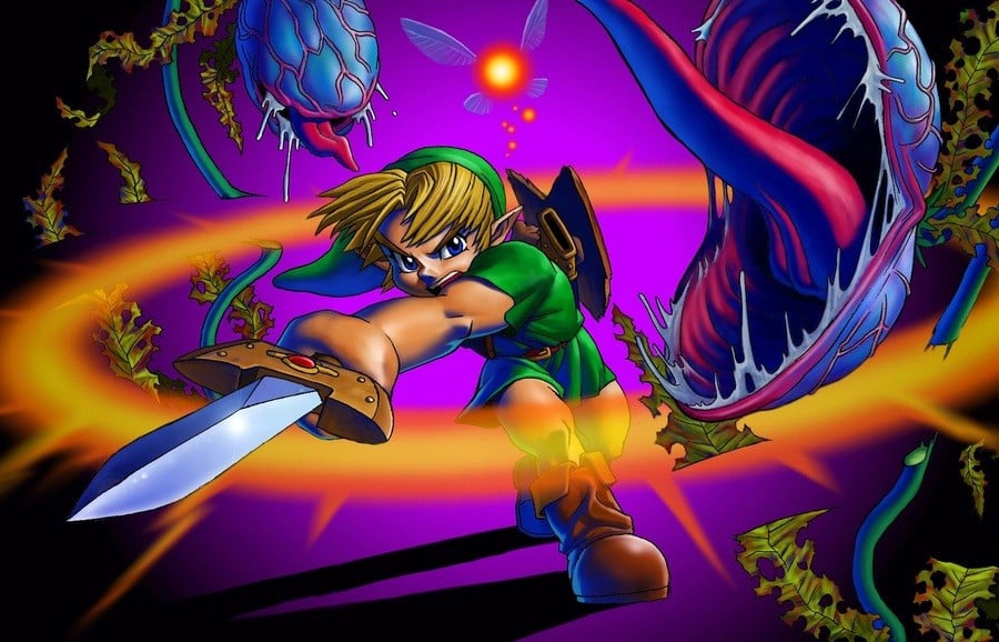 OOT Spin Attack Young Link