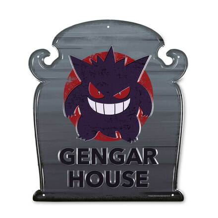 Haunted Pokemon Village Tin Sign Product Image