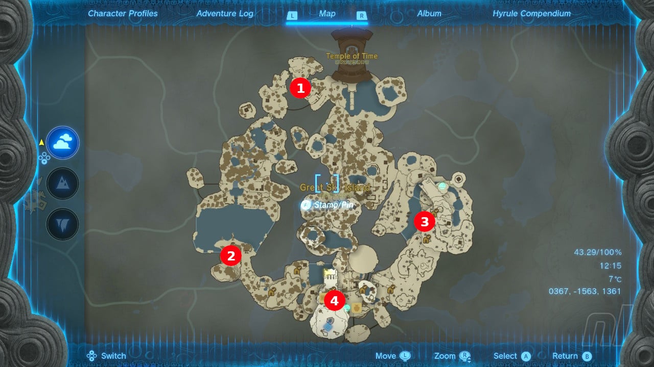 Zelda: Tears Of The Kingdom: All Shrine Locations And Maps 2