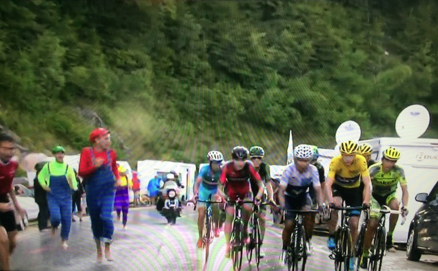 Mario and Luigi - Tour de France