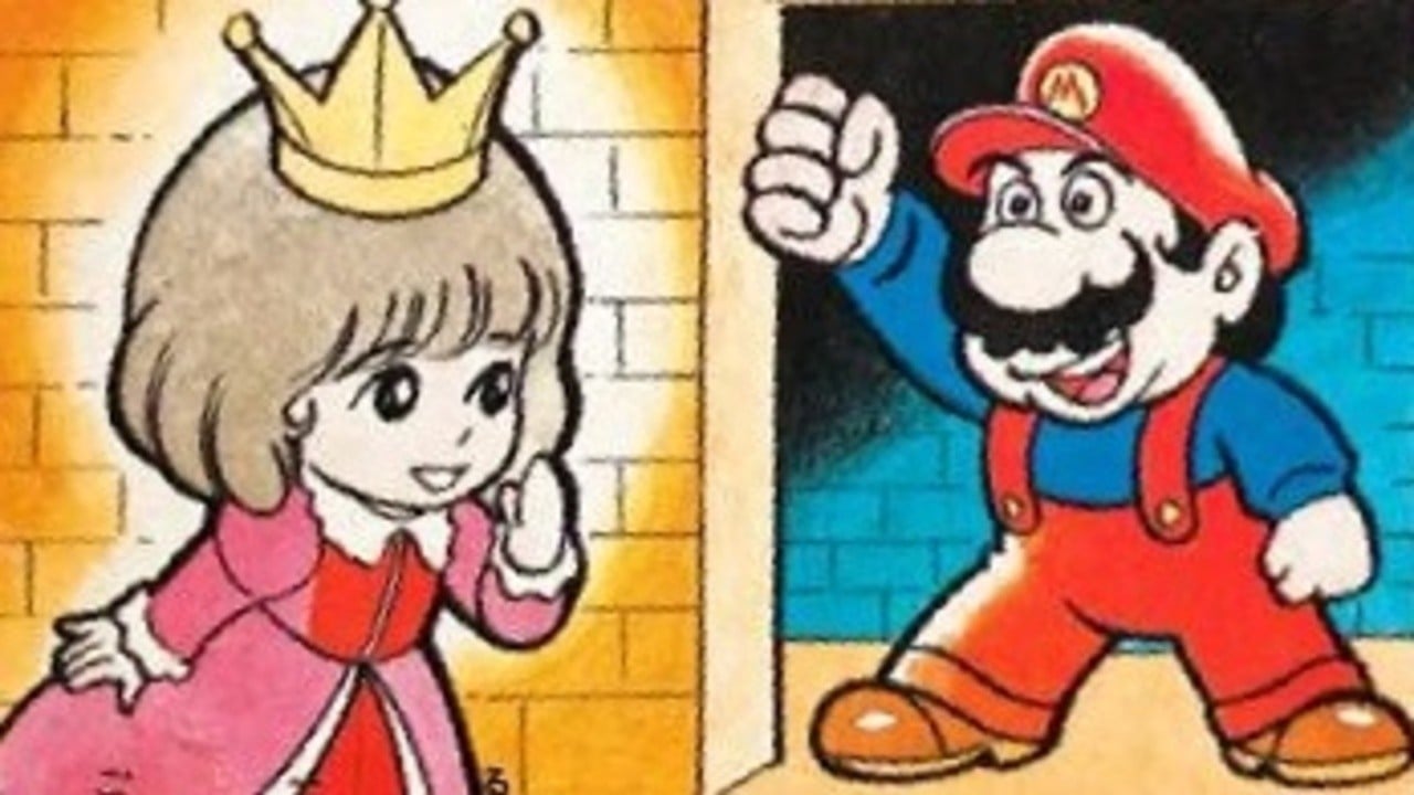 Random: Princess Peach Sure Looks Different In This Officially Licensed  Picture Book From 1986