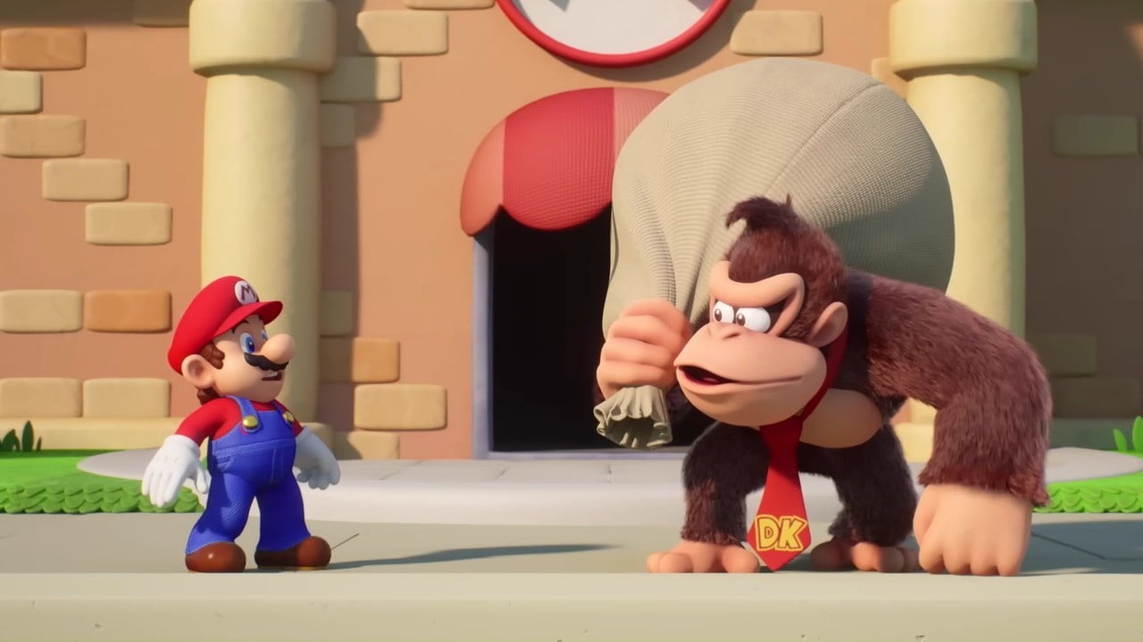 Mario vs. Donkey Kong Switch vs. GBA graphics comparison