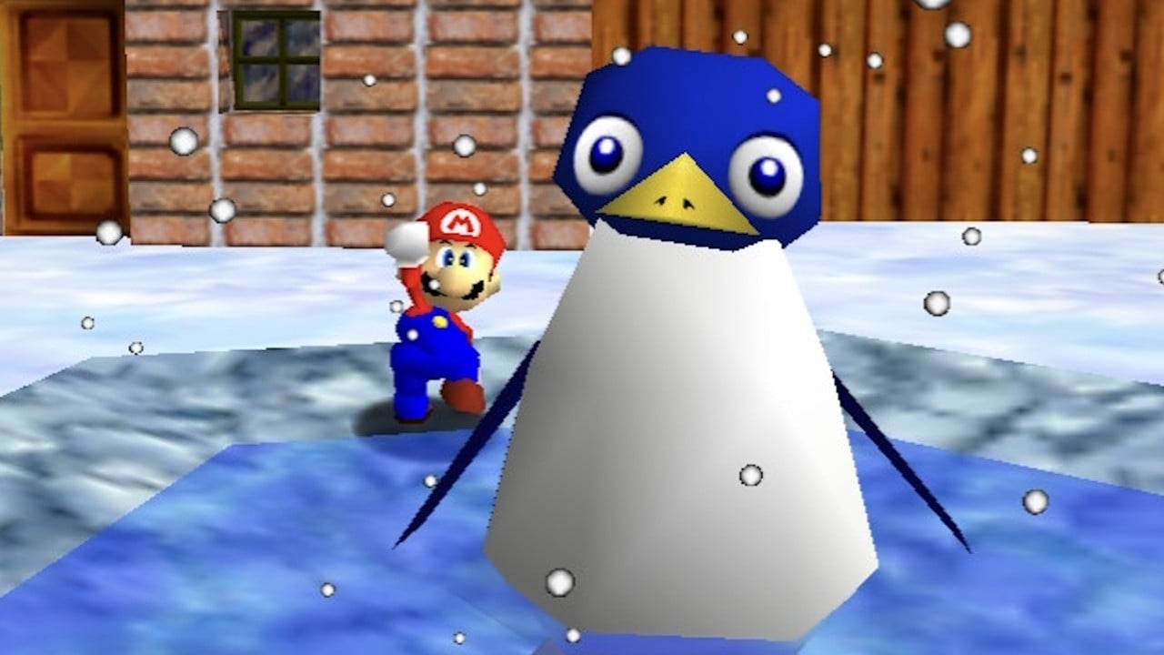 Random: Wipe Out The Penguin Family In This Horrifying Super Mario 64