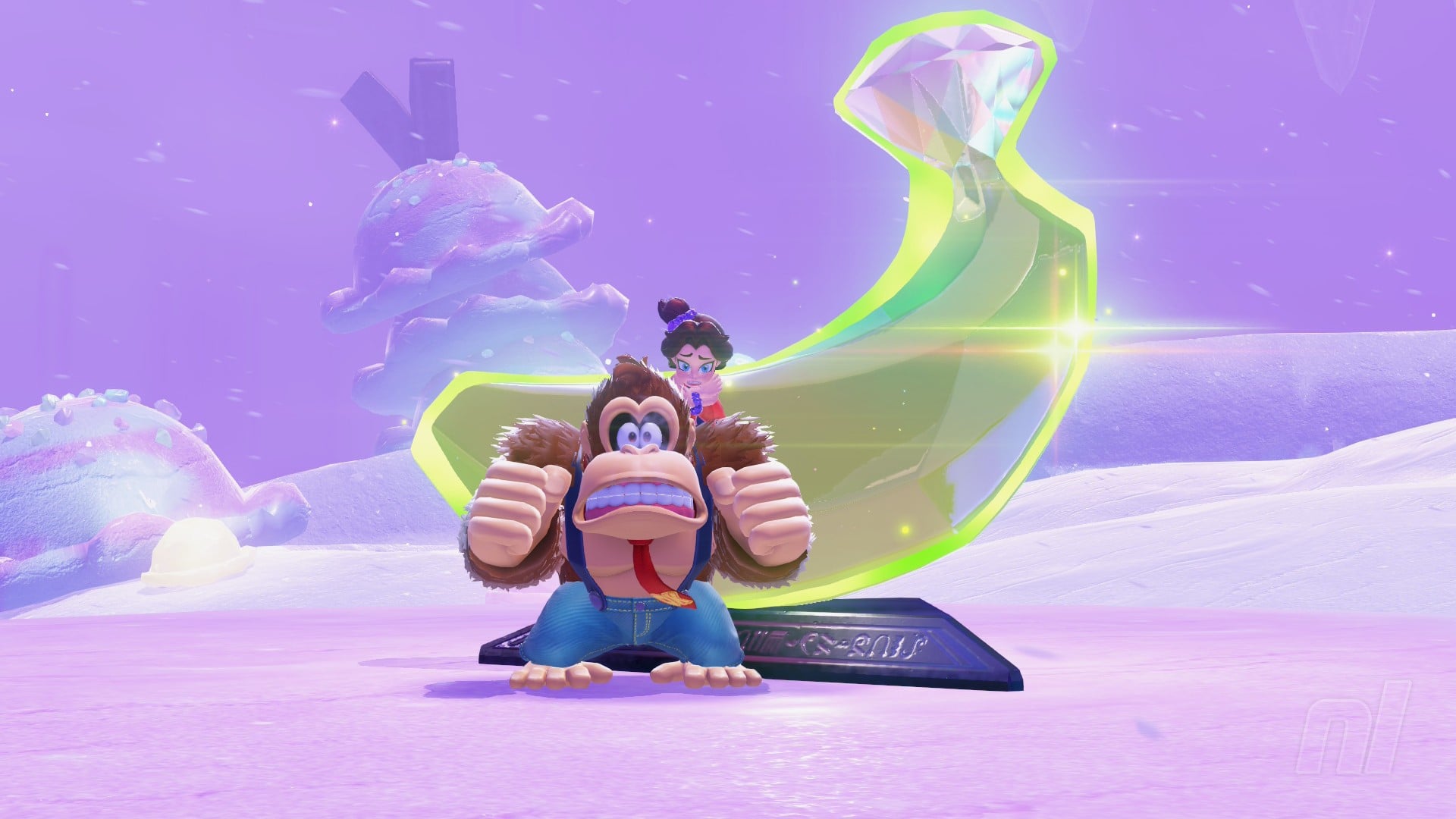 Donkey Kong Bananza: Freezer Layer Banandium Gems | Nintendo Life