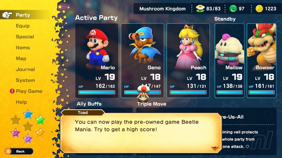 Super Mario RPG: Beetle Mania - How To Unlock 4