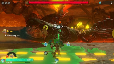 Splatoon Raiders Paincourse Boss
