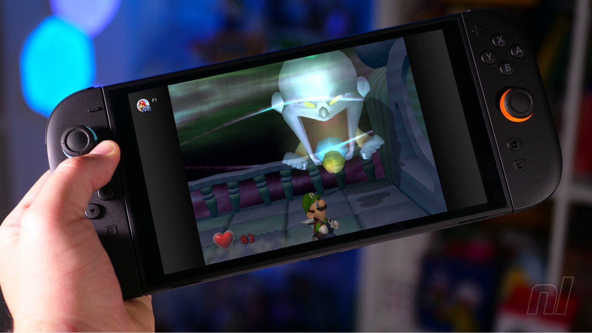 How to Adjust Inverted Controls in Luigi's Mansion on Nintendo Switch 2 GameCube NSO Library