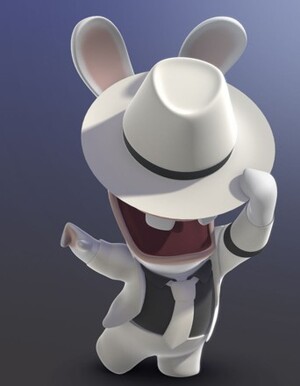 A Rabbid, yesterday