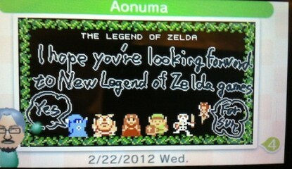Aonuma Drops a Note About More Zelda Titles