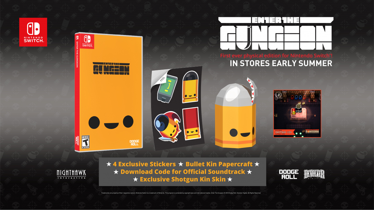Enter Gungeon A Retail Release In North America On 25th | Nintendo Life