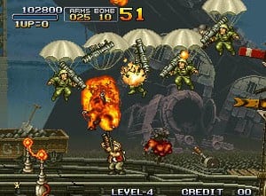 Metal Slug has some of the best 2D graphics ever seen.