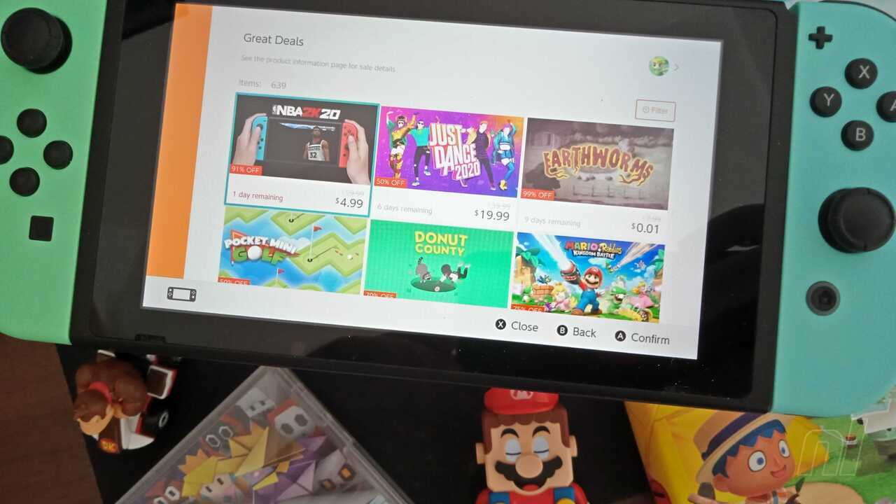 Nintendo Switch eShop now has a 'days remaining' countdown for