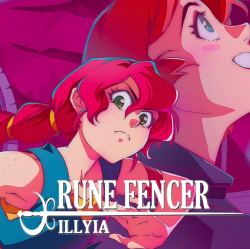 Rune Fencer Illyia Cover