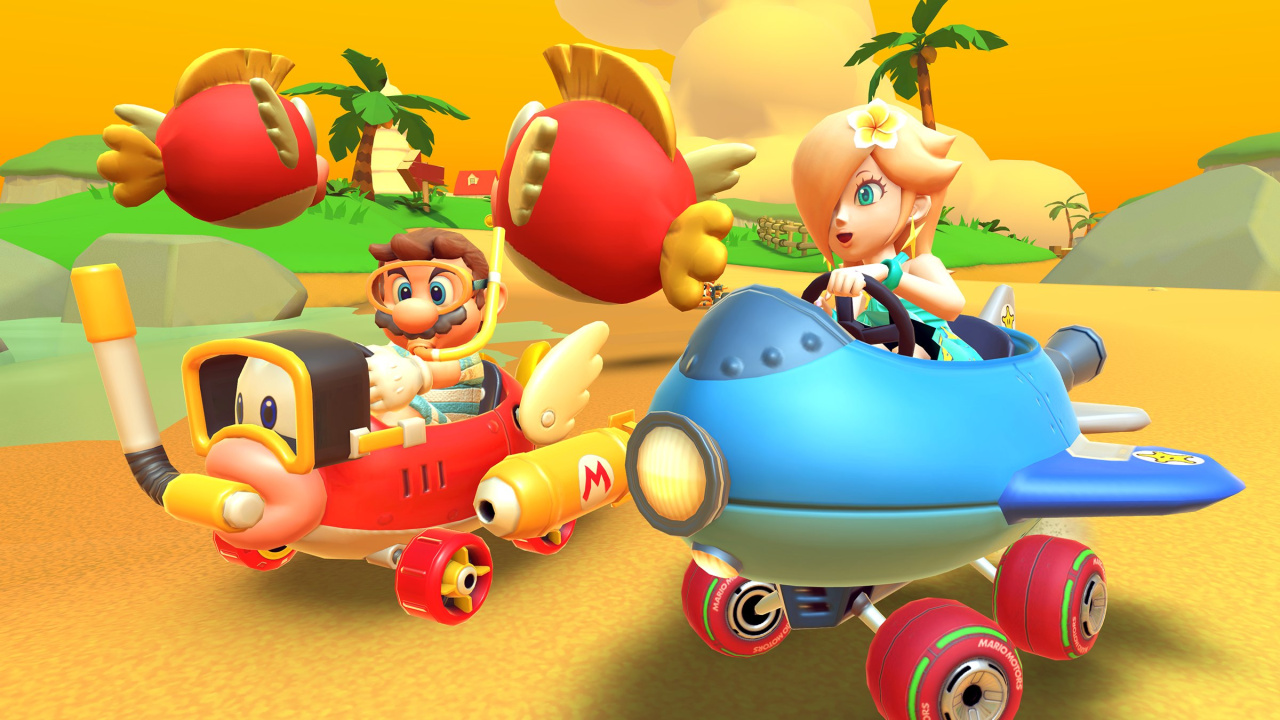 Mario Kart Tour🍄🚗All Mario characters and extreme races (Mario vs. Peach  Tour)