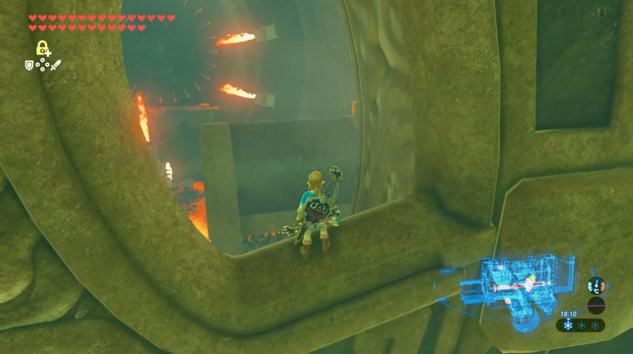Zelda - The Divine Trial dungeon in Breath of the Wild DLC 2