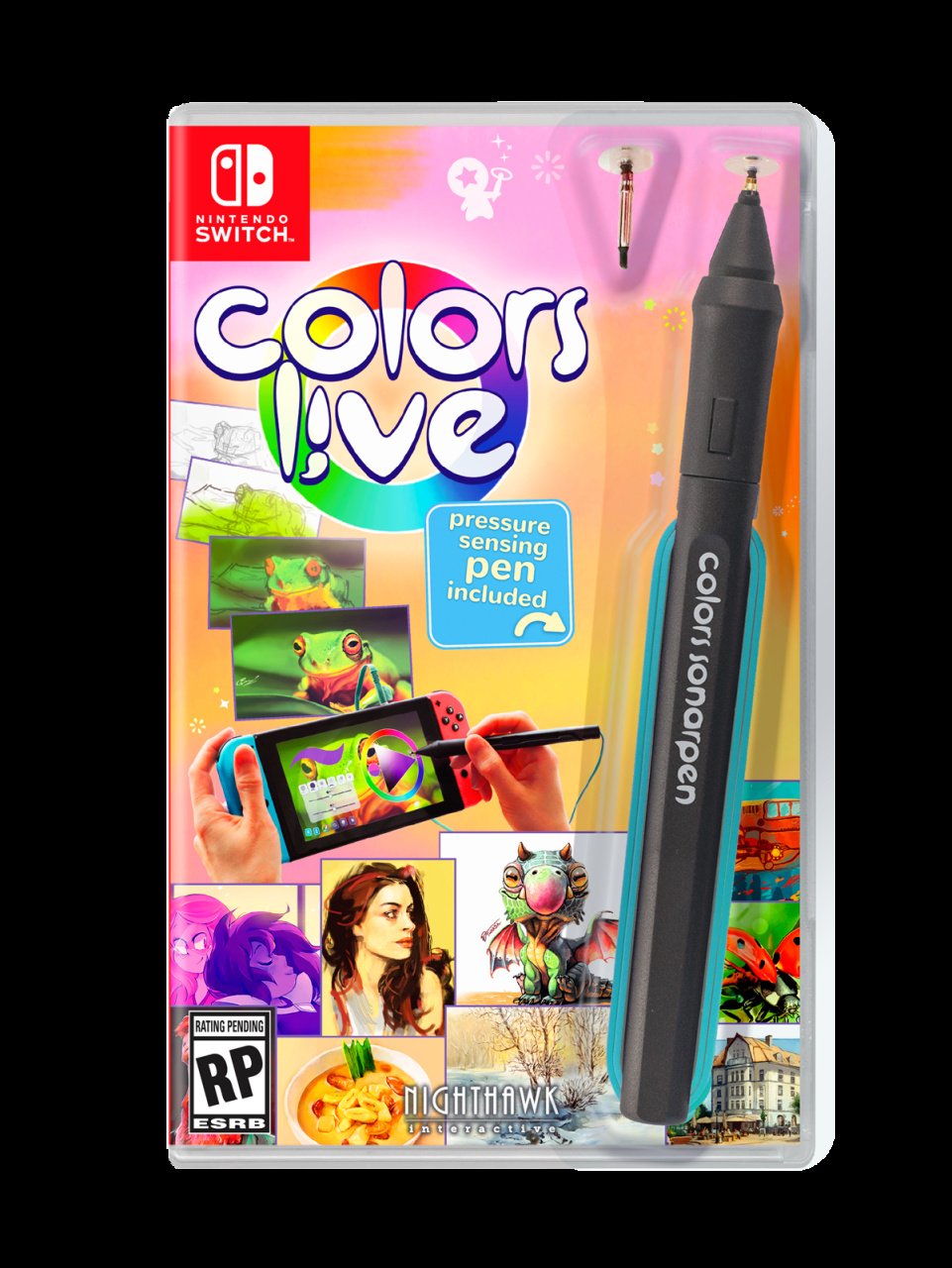 Digital Art Software Colors Live Gets A Physical Release On Switch