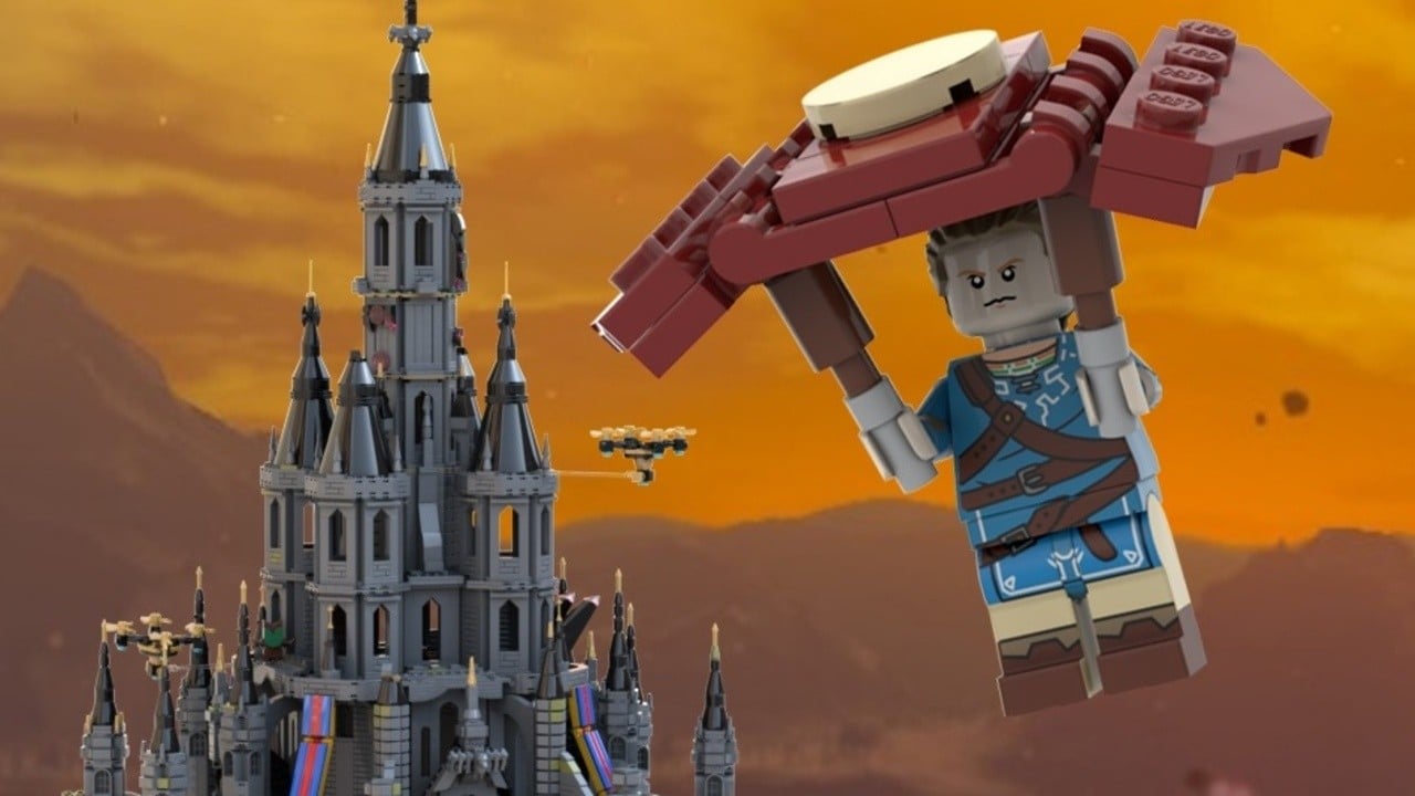عشوائي: يا LEGO ، مجموعة نينتندو التالية التي سنأخذها هي Hyrule Castle من Zelda: Breath Of The Wild 2
