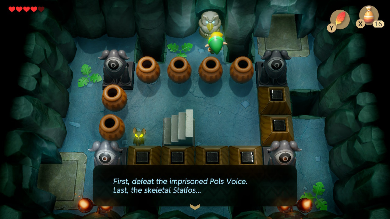 Zelda: Link's Awakening: Bottle Grotto and Finding The Power