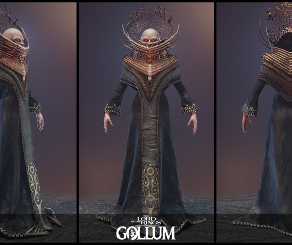 Gollum MouthOfSauron 3D