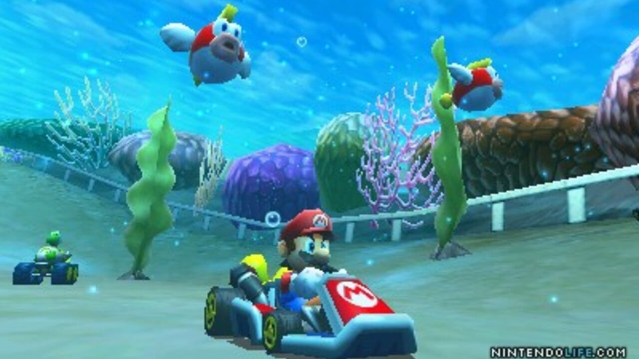 我們可能會在Mario Kart 3DS上在線上有8個玩家