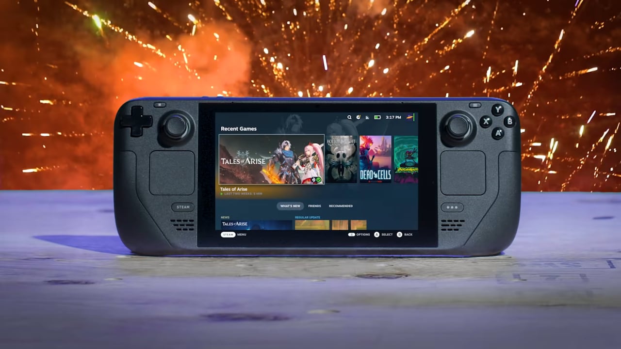 Steam Deck: Valve unveils portable PC resembling Nintendo Switch