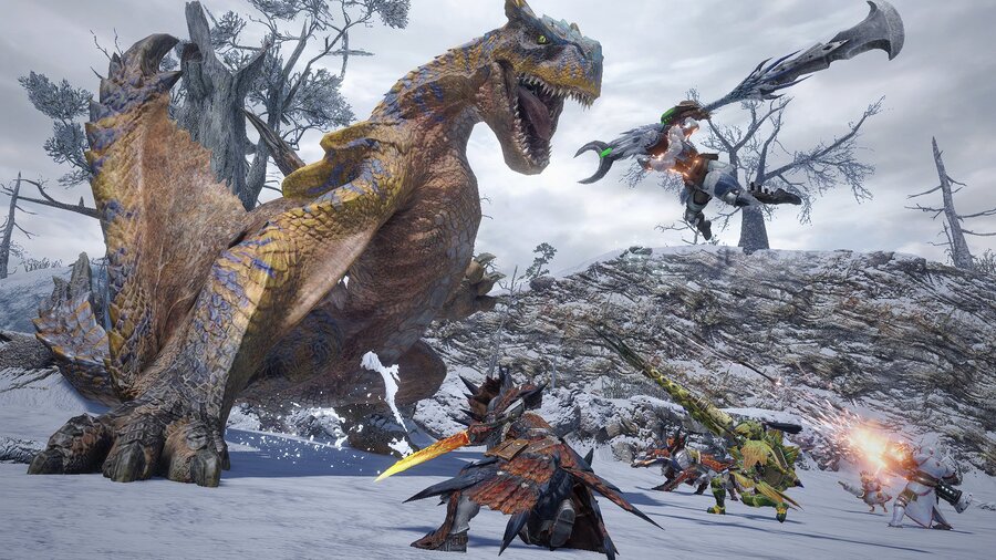MHRise Multiplayer Tigrex 7