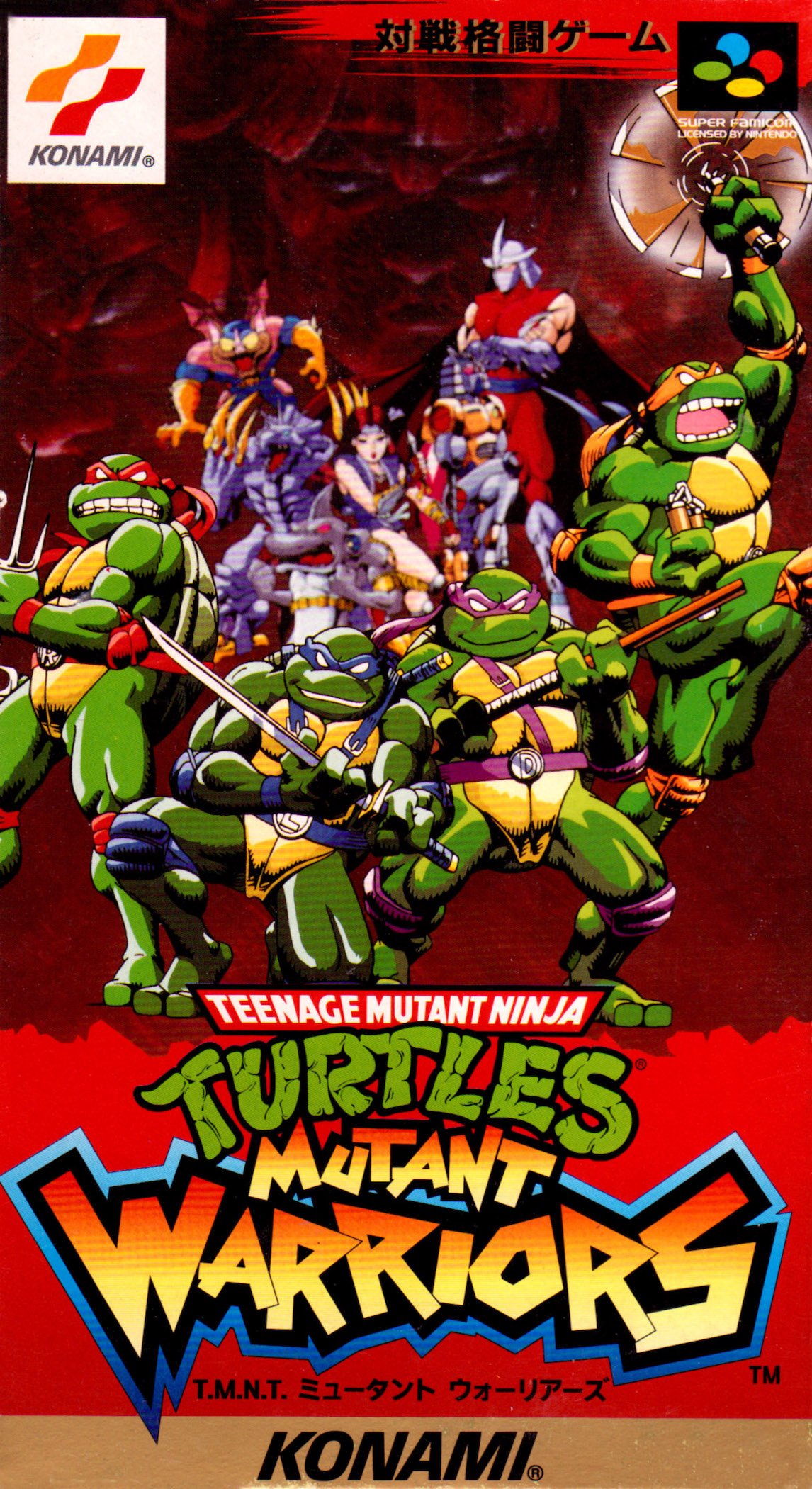 Tortugas Ninja: Torneos de Luchadores - JP