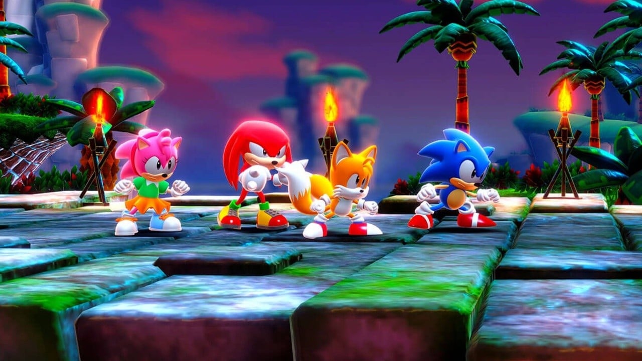 Modern Updated Classic Gameplays : sonic superstars