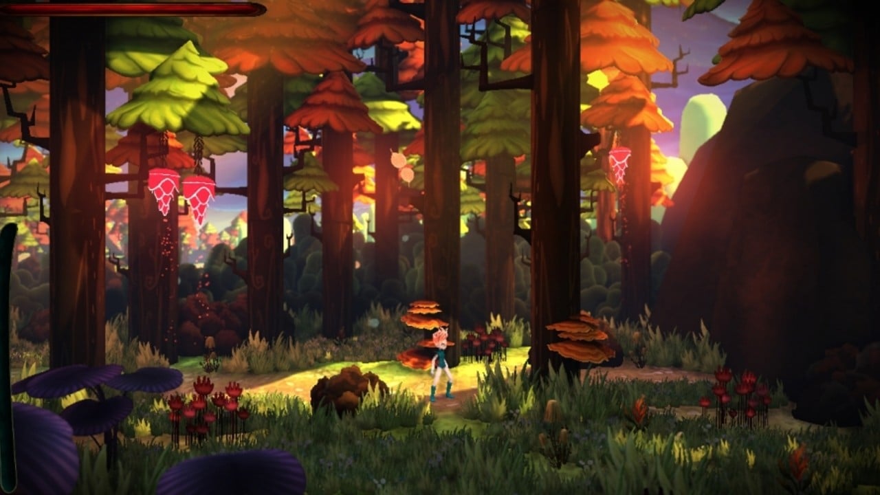 Red Goddess Kickstarter Campaign Brings Gorgeous 2.5D Metroidvania to Wii U