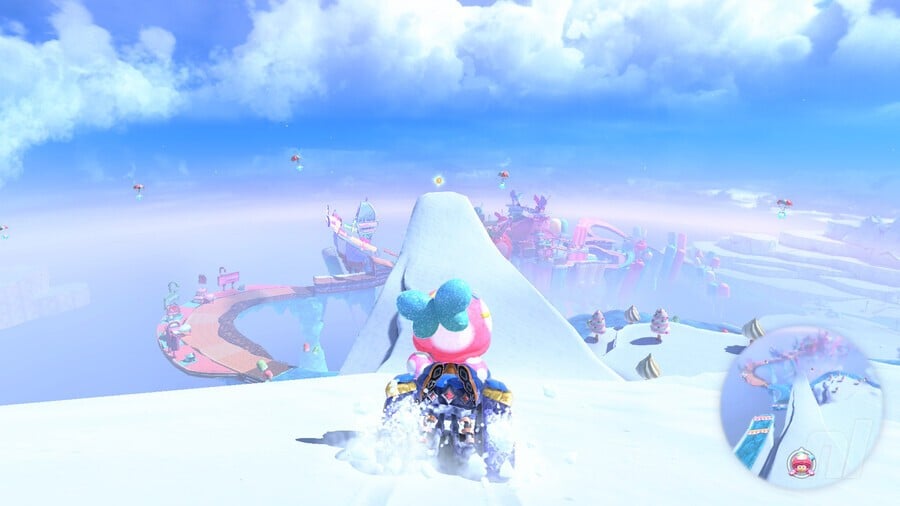 Snow Peach Medallion 11