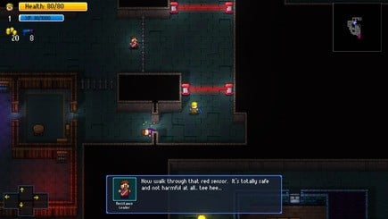 Streets Of Rogue Switch Screenshot Small Text