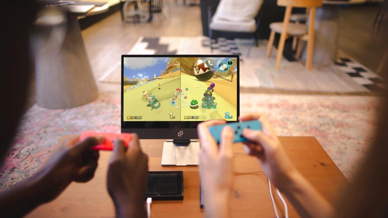 Level Up Your Gaming Experience with the Nintendo Switch Portable Monitor 