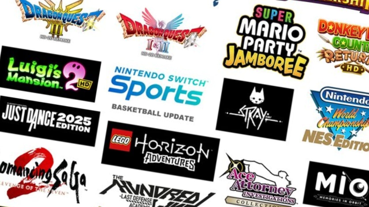 Nintendo muestra todos los juegos en vivo de junio de 2024 con gráficos nuevos y coloridos