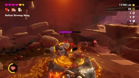 Donkey Kong Bananza Canyon Layer Grumpy Kong