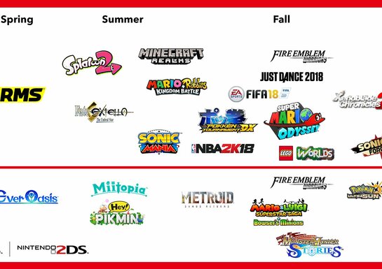 Nintendo Infographic Outlines Switch and 3DS Games for 2017