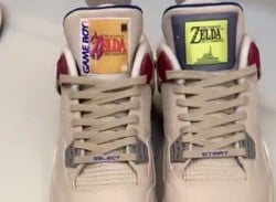 Hands Up, Who Needs A Pair Of These Custom Zelda Game Boy Trainers?