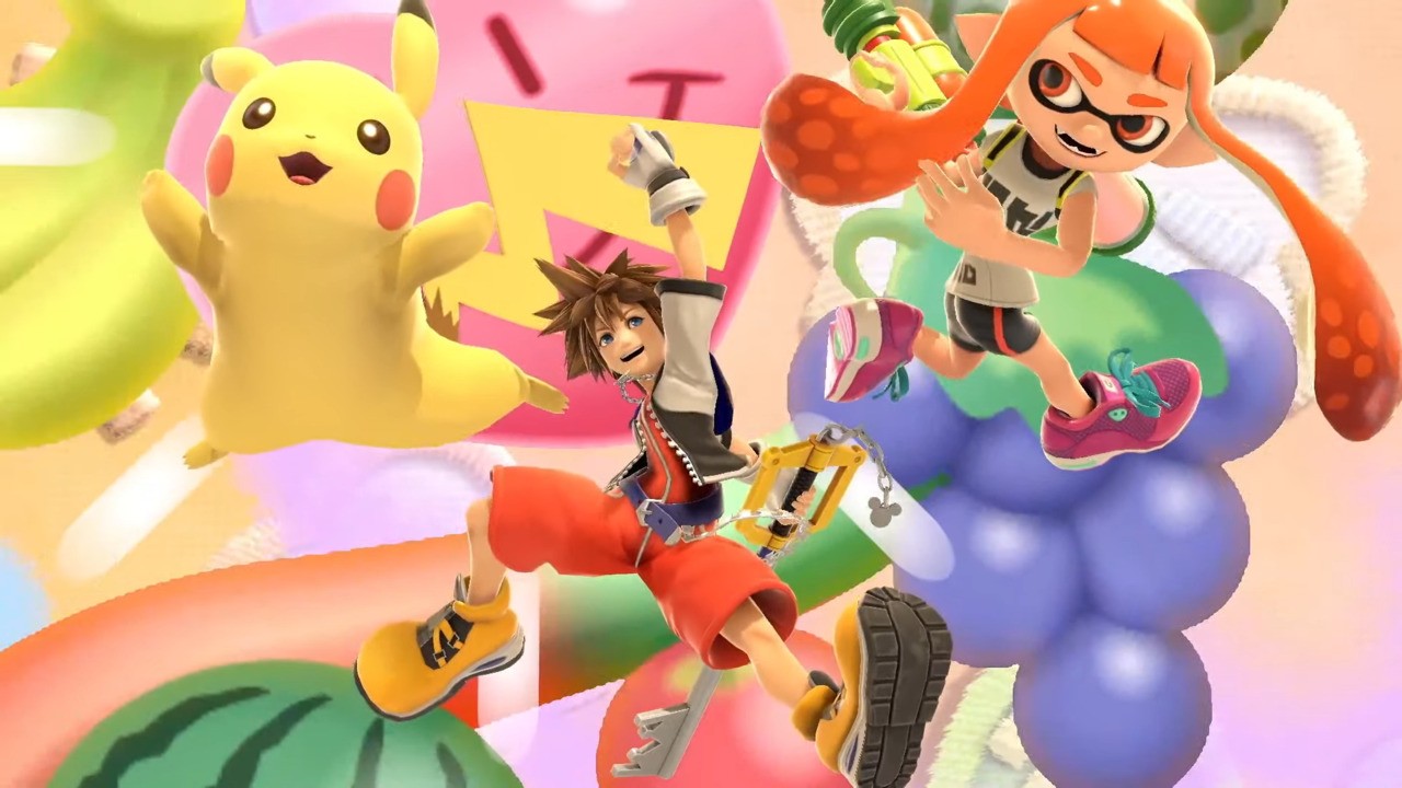 Photo of Bližší pohľad na pódium Sora’s Smash Brothers, hudbu, Final Smash, Kirbyho transformáciu a ďalšie