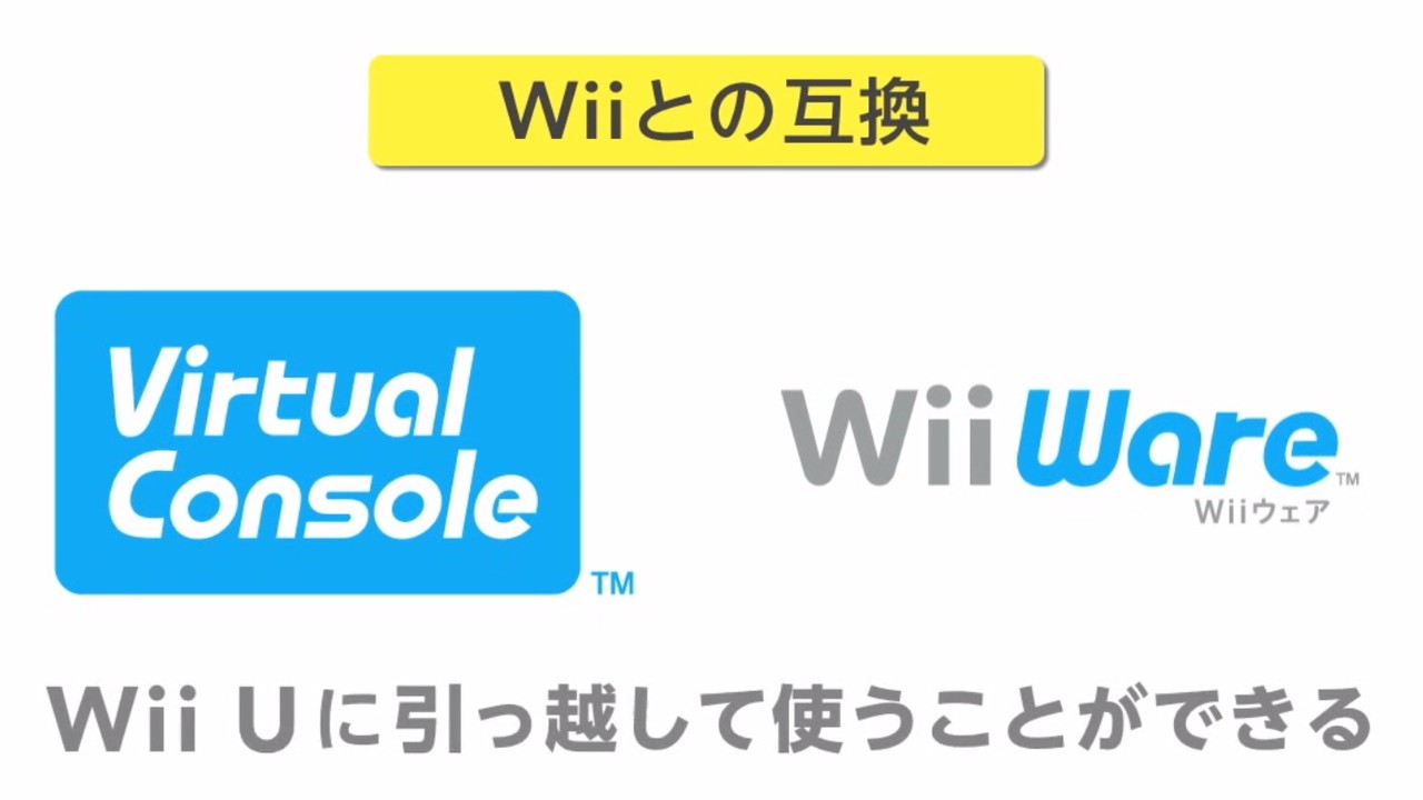 You Ll Be Able To Play Your Wiiware And Virtual Console Games On Wii U Nintendo Life