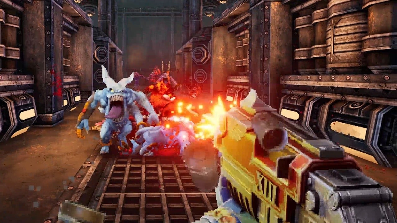 Warhammer 40Ks New Game Boltgun Is A Love Letter To Classic FPS From The 90s Nintendo Life