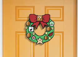 Get Into The Christmas Spirit With This Super Mario LED Wreath, Available Now