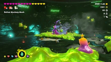 Donkey Kong Bananza Muckety-Muck Feast Layer Boss