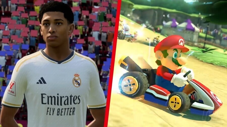 EA Sports FC 24 and Mario Kart 8 Deluxe